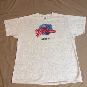 Vintage planet Hollywood single stitch shirt